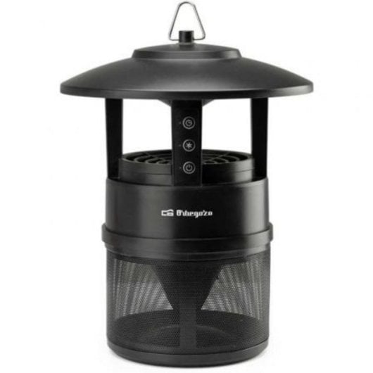 Atrapainsectos eléctrico Orbegozo MQ 7500 succión UV 60 m² temporizador IPX4