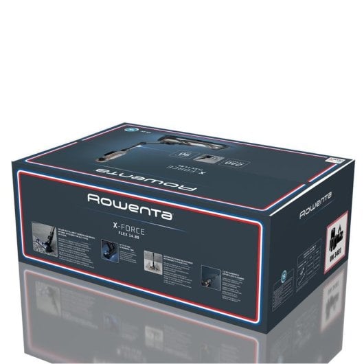Aspirador sem Fio Rowenta X-Force Flex 14.80 RH9B74WO 240W 70min Filtro HEPA Lava e Aspira