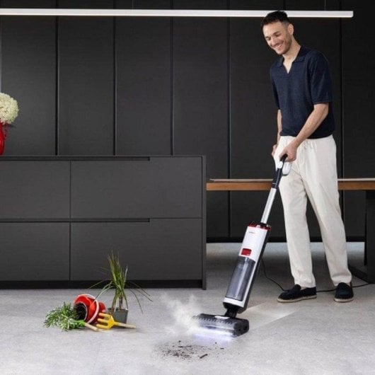 Aspirador Lava e Aspira Polti WD10 750W Filtro HEPA 0,8L Depósito Sólidos e Líquidos