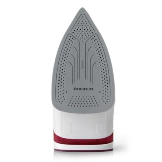Plancha a vapor Taurus Atlantida 3000 suela cerámica 3000W 200g/min 2m rojo/blanco