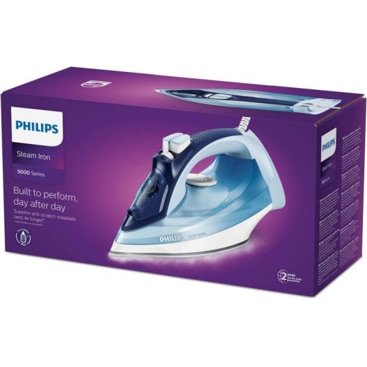 Plancha de vapor Philips 5000 Series DST5030/20 SteamGlide Plus 2400W 180g 0,32L