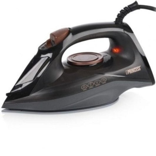 Fer à repasser Princess 322890 2600W semelle céramique vapeur verticale noir