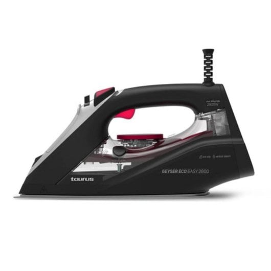 Ferro a Vapor Taurus Geyser Eco Easy 2800 Suela Cerâmica 2800W 180g/min Preto