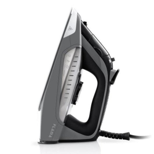 Plancha de vapor QUO 3000W Cerámica Glide gris autolimpieza vapor vertical 0.38L