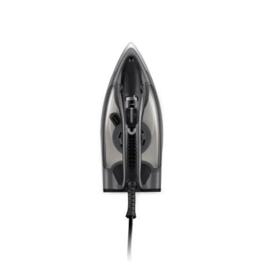 Plancha de vapor QUO 3000W Cerámica Glide gris autolimpieza vapor vertical 0.38L