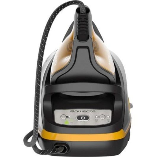 Centro de planchado Rowenta DG7644 2200W Microsteam 400HD Láser 6,4bar 325g/min Negro/Dorado