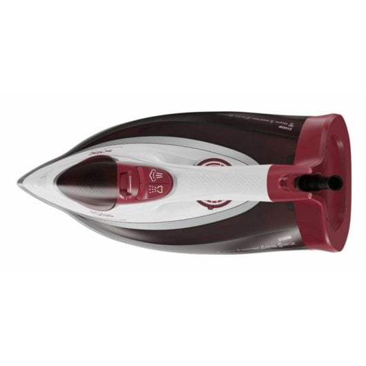 Ferro a vapor Solac Optima Relieve 3100 Cerâmica 3100W Golpe de vapor 220g Vermelho/Branco
