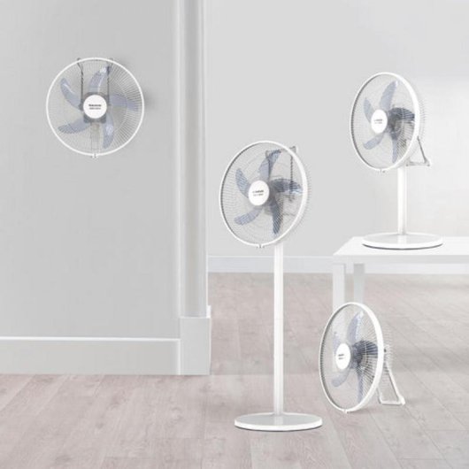 Standventilator Tragbar Taurus BOREAL 16CR GO 35W 40cm 5 Stufen Fernbedienung Akku
