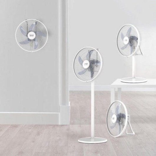 Standventilator Tragbar Taurus BOREAL 16CR GO 35W 40cm 5 Stufen Fernbedienung Akku