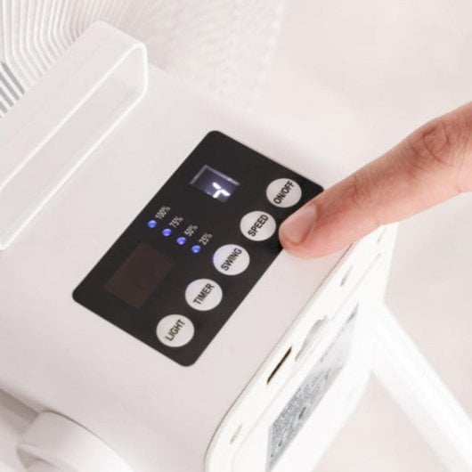Ventilador Taurus BOREAL 16CR GO Blanco 35W DC Portátil 4 en 1 Batería Remote