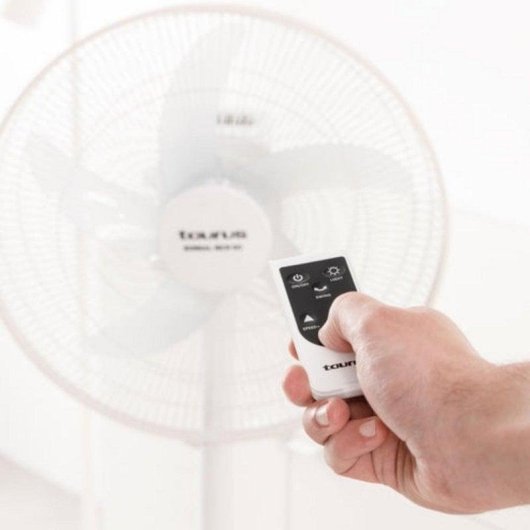 Standventilator Tragbar Taurus BOREAL 16CR GO 35W 40cm 5 Stufen Fernbedienung Akku