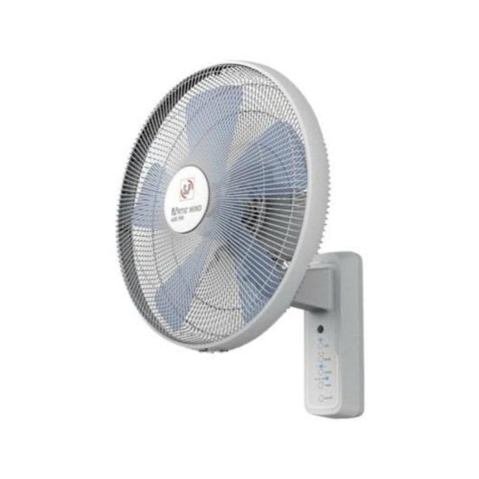 Ventilador de pie QUO 40 cm 55W 5 aspas Blanco/Azul con mando a distancia