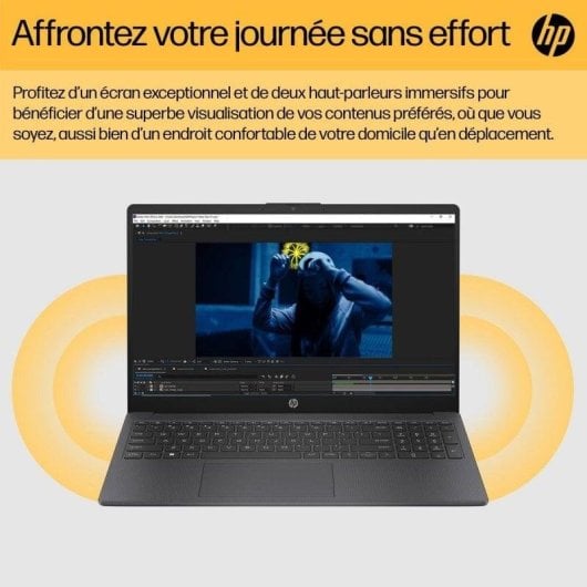 Ordinateur portable HP 15-fc0151nf 15.6" AMD Ryzen 5 16GB 512GB SSD Radeon Graphics Windows 11 Home