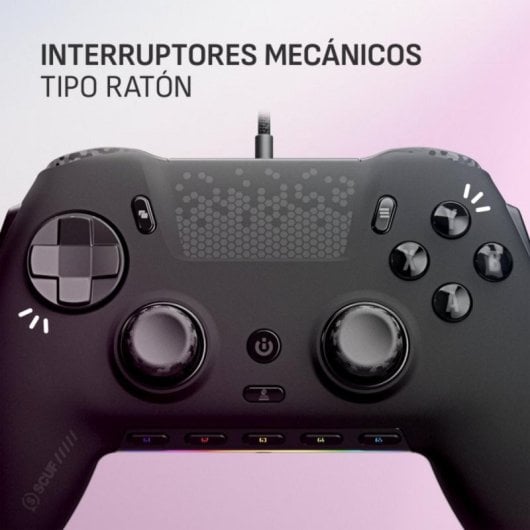 Manette SCUF Envision HE Filaire Noir 11 Entrées Reconfigurables RGB PC