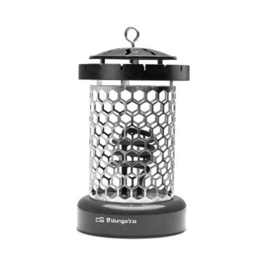 Stufa elettrica compatta QUO Nero 900W portatile, regolazione temperatura, protezione antivolto