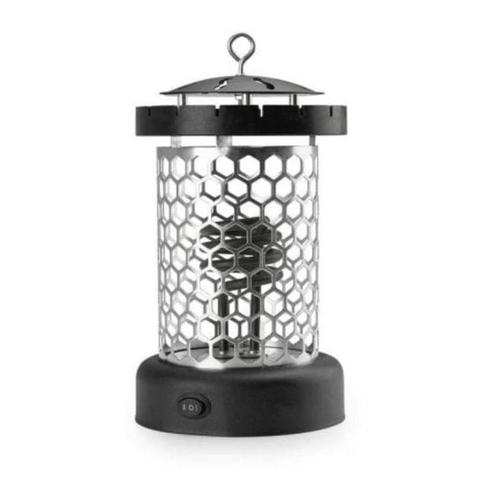 Stufa elettrica compatta QUO Nero 900W portatile, regolazione temperatura, protezione antivolto
