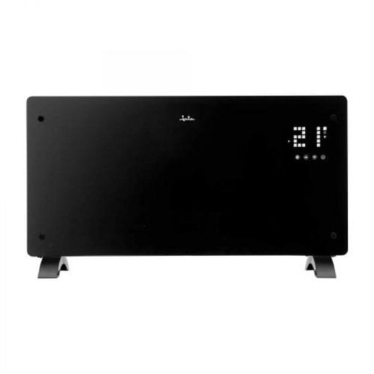 Estufa eléctrica Smart Life 2000W Negro con control remoto y pantalla digital