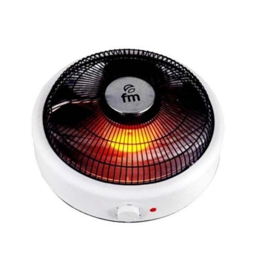 Estufa eléctrica Blanco Resistencia de fibra de carbono 900 W 2 niveles de potencia