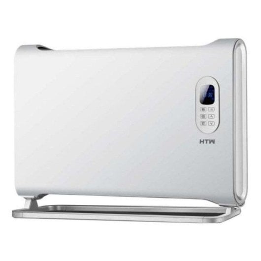 Estufa Elétrica HTW 1500W com Termostato e 2 Níveis de Potência Branco
