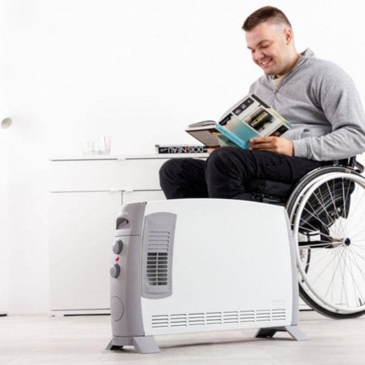 Chauffage Convecteur Taurus Clima Turbo 2000W Portable Blanc