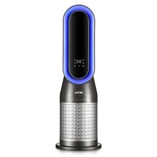 Heizgerät Elektro Schwarz 2000W Oscillierend Fernbedienung Display Timer Kaltluft