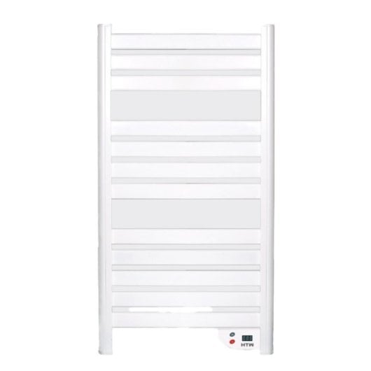 Toallero Eléctrico blanca 500W pantalla LED protección sobrecalentamiento 1,5 m cable