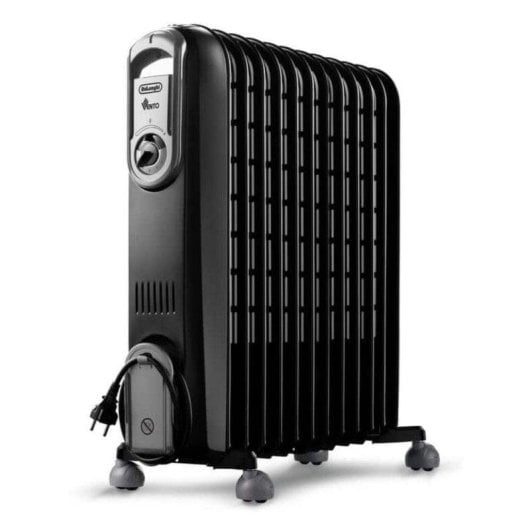Radiador a Óleo DeLonghi V551225.BG 2500W 12 Elementos Temporizador ECO