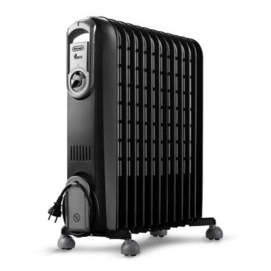 Radiador a Óleo DeLonghi V551225.BG 2500W 12 Elementos Temporizador ECO