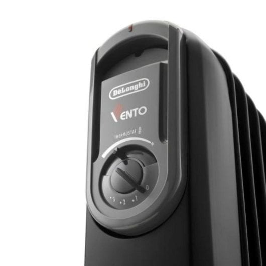 Radiador Eléctrico De'Longhi V551225.BG 2500W 75m³ Control Mecánico Temporizador ECO