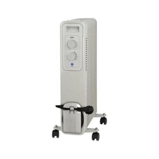 Radiatore a Olio Jata 2000W 9 Elementi con Termostato e Ruote