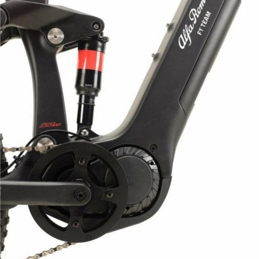 Bicicleta Eléctrica Alfa Romeo 250W Autonomía 120km Ruedas 29" Frenos disco Doble suspensión Negra