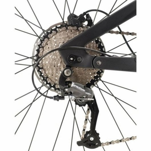 Bicicleta Eléctrica Alfa Romeo 250W Autonomía 120km Ruedas 29" Frenos disco Doble suspensión Negra