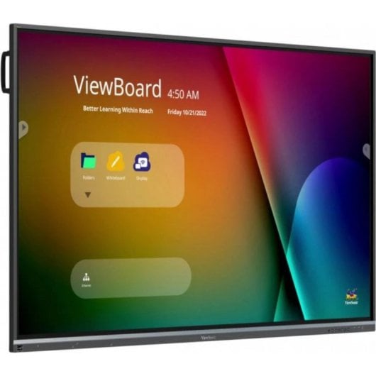 Monitor Interativo Viewsonic IFP6550-5F 65" 4K Ultra HD Multi-Touch Android 11 Preto