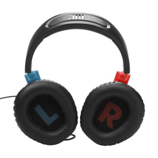 Casque JBL Quantum 100N filaire Jack 3.5 mm gaming micro détachable bleu rouge