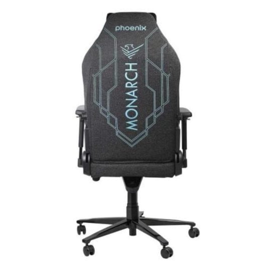 Silla Gaming QUO Pro Negro Ergonómica 4D Tela Terciopelo Reclinable 150kg