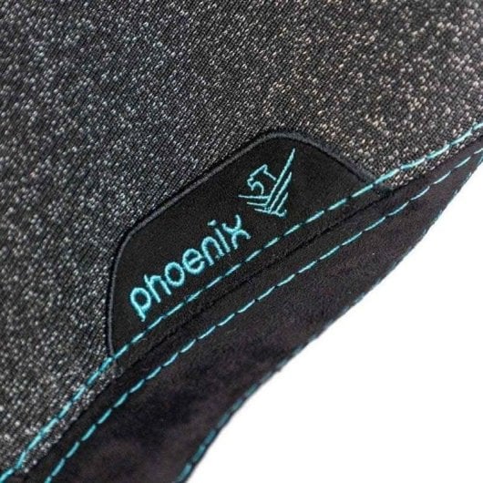 Silla Gaming Phoenix Monarch Negro Ergonómica 4D Tela Terciopelo Reclinable 150kg