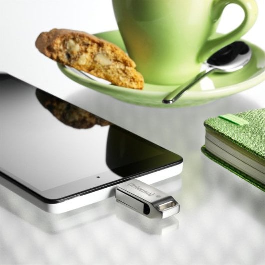 Chiavetta USB Intenso cMobile Line 32GB USB-A USB-C 3.2 Gen1 70MB/s Argento