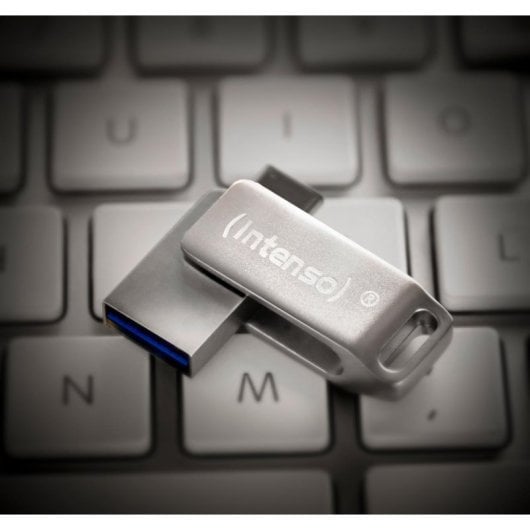 Chiavetta USB Intenso cMobile Line 32GB USB-A USB-C 3.2 Gen1 70MB/s Argento