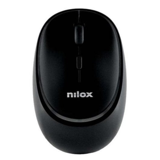 Maus Bluetooth Wireless 1600 DPI Schwarz Geräuschlos Wiederaufladbar 4 Tasten