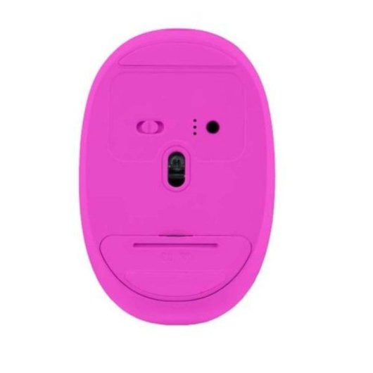 Maus Wireless Bluetooth 1600 DPI Rosa Silent Click Wiederaufladbar Lithiumakku