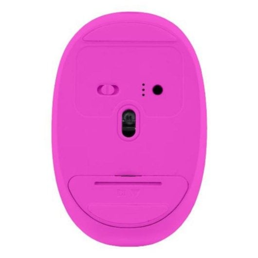 Rato Nilox NXMDWS104 Wireless Bluetooth 1600 DPI Rosa Recarga Clic Silencioso