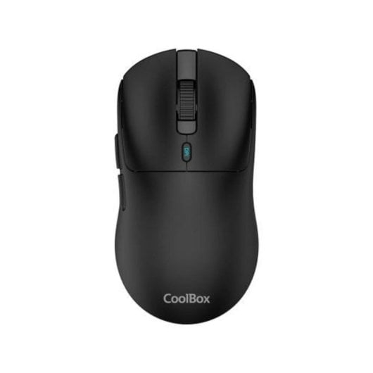 Ratón CoolBox W03 Inalámbrico RF BT USB-C 10000DPI Negro Ultraligero 7 Botones