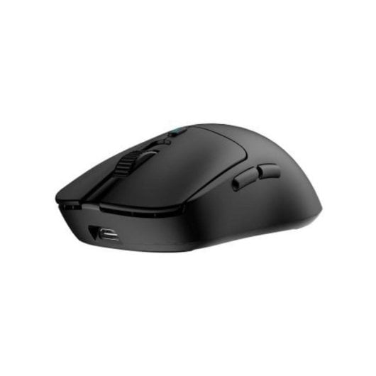 Ratón CoolBox W03 Inalámbrico RF BT USB-C 10000DPI Negro Ultraligero 7 Botones