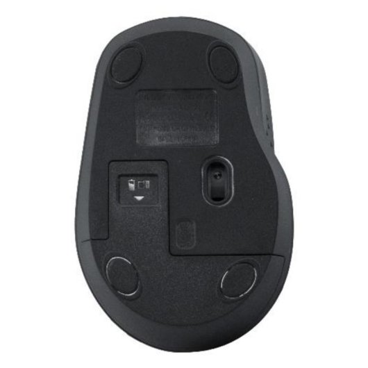 Mouse Nilox NXMWS101 Wireless 1600 DPI Nero Ergonomico 4 Pulsanti