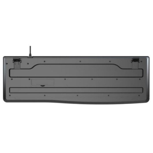 Tastatur Membran Nilox NXKBE000013 Spanisches Layout 12 Multimedia-Tasten Schwarz