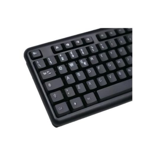 Tastatur Membran Nilox NXKBE000012 Layout ES 12 Multimedia-Tasten Schwarz