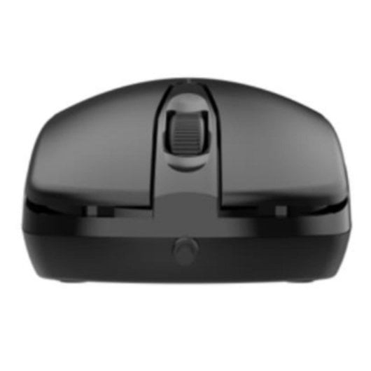 Tastatur Membran Nilox NXKME0011 Layout ES mit Maus USB Schwarz Office-Set