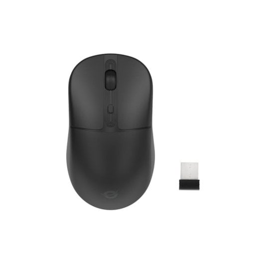 Ratón Conceptronic LORCAN04B Wireless Bluetooth 1600DPI Schwarz Leiser Klick Ambidextrous