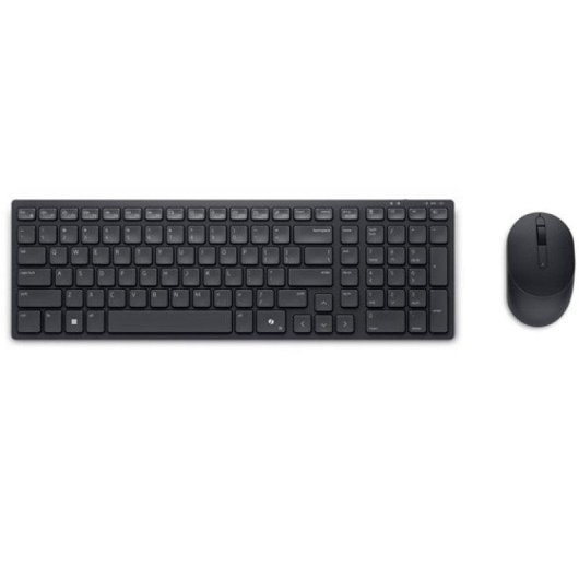 Tastiera Dell KM555 membrana Bluetooth compatta con mouse ambidestro nero