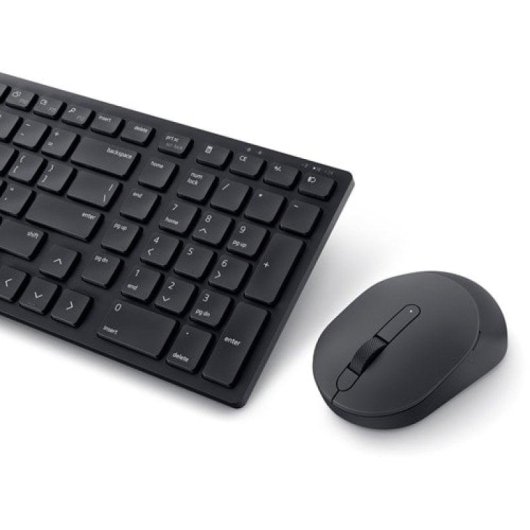 Tastiera Dell KM555 membrana Bluetooth compatta con mouse ambidestro nero